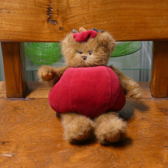 Retired 10" Bearington Apple Dumpling, Fall / Halloween Bear - Picture 1 of 9